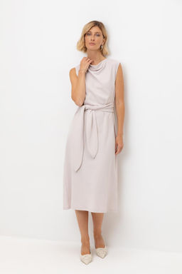 ЕВТ 5073/серо-сиреневый платье жен