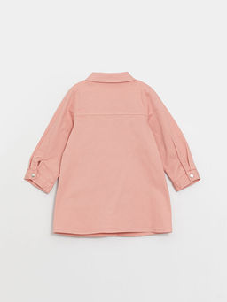 Bebe Yaka Uzun Kollu Basic K?z Bebek Elbise - Waikiki фото 2