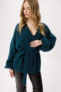 Кардиган Pirs 6360 изумрудный