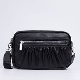 Сумка кросс-боди на молнии, цвет чёрный
