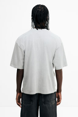 Camiseta con efecto lavado Loose Fit - H&m фото 4