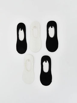 Dantel Detayl? Kad?n Babet ?orap 5li