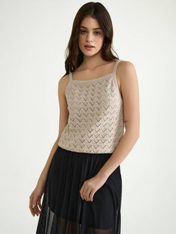 CONTE LDK2445 Топ женский beige - Conte elegant фото 5