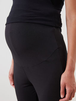 Beli Lastikli Kar?n Panelli Hamile Pijama Alt?