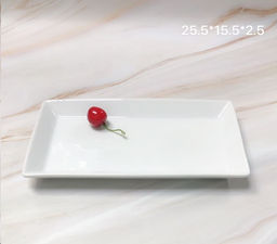 Блюдо прямоугольное 25,5х15,5 см / DR-1025 /уп 23/