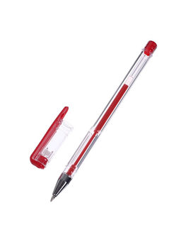 Цена за 3 шт. Набор гелевых ручек 3 цвета, стержень синий, красный, черный, корпус прозрачный