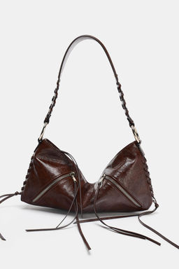 ZIPPED SHOULDER BAG - Zara фото 13