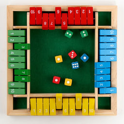 Настольная игра «Весёлый счёт», размер 22,5x22,5x3 см