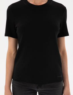 Siyah Bisiklet Yaka Basic Ti__rt - Pierre cardin фото 6