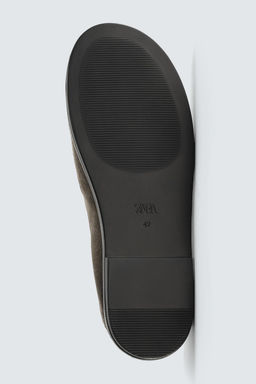 LEATHER LOAFERS - Zara фото 4