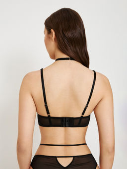 31204111240 Бюстгальтер T-Shirt жен. Ayasha черный - Infinity Lingerie фото 4