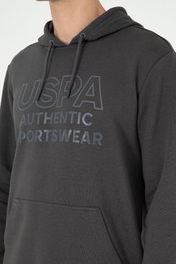Мужской свитшот антрацитового цвета Неожиданная скидка в корзине - U.s. polo assn фото 7