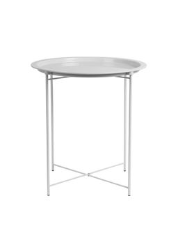 Столик журнальный «Клик Мебель», с подносом, 470×470×500 мм, цвет белый