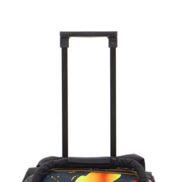 Чемодан малый 37 л (S) с сумкой Sacvoyage, отдел на молнии, с расширением, цвет чёрный