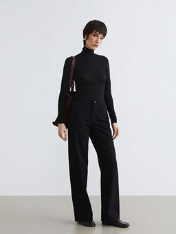 Baggy Fit Kad?n Jean Pantolon