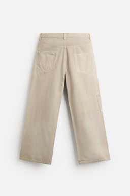 WIDE-LEG TROUSERS WITH POCKETS - Zara фото 3