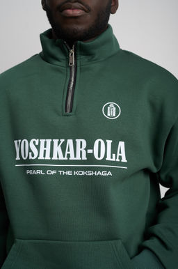 Мужской трикотажный костюм c начесом "Yoshkar-Ola" малахит