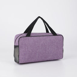 Косметичка на молнии, с сеткой, цвет фиолетовый - Simaland фото 5