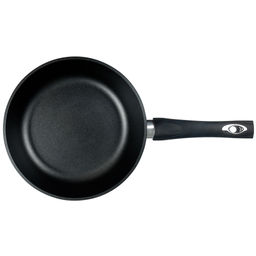 Сковорода с тефлоновым покрытием д24см Классик, h6,5см, s0,4см, ручка из термостойкого пластика (Россия) - Домашняя мода фото 2