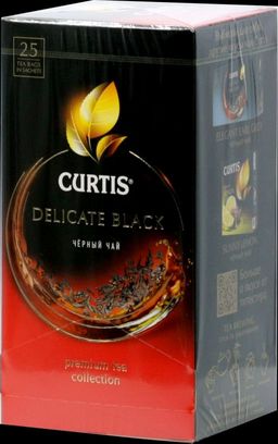 CURTIS. Delicate Black карт.пачка, 25 пак.