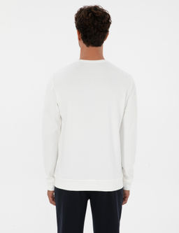 Ekru Regular Fit Sweatshirt - Pierre cardin фото 5