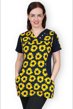 Туника трикотажная с карманами (257-7)