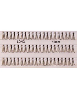 Triumpf Пучки ресниц разной длины Fashion Lashes, арт. М205, (15мм) черные