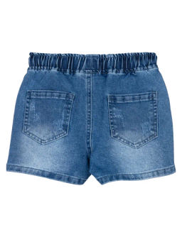 PlayToday / Шорты текстильные джинсовые для девочек  фото 5