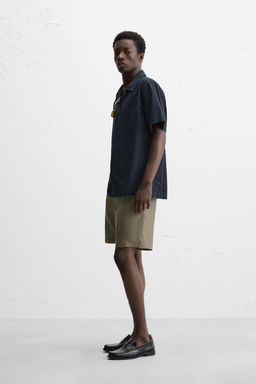 100% LINEN BERMUDA SHORTS - Zara фото 31