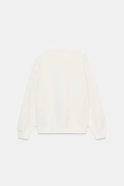 CONTRAST BOW SWEATSHIRT - Zara фото 5