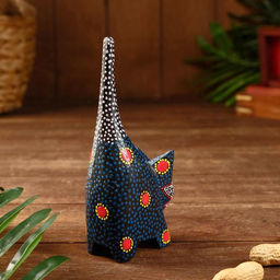 Подставка для колец «Кошечка», 7×4×15 см, дерево