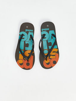 Bask?l? Erkek ?ocuk Plaj Terli?i - Waikiki фото 2