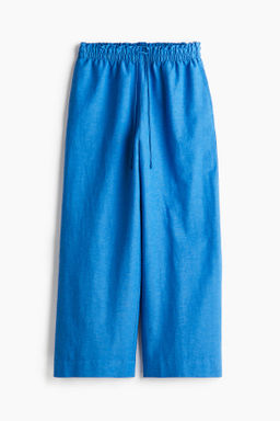 Pantalon en mezcla de lino - H&m фото 8