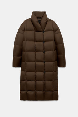 ZW COLLECTION LONG DOWN PUFFER JACKET - Zara фото 8