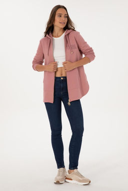 Kad_n Orkide Basic Sweatshirt Sepette S_rpriz _ndirim - U.s. polo assn фото 4