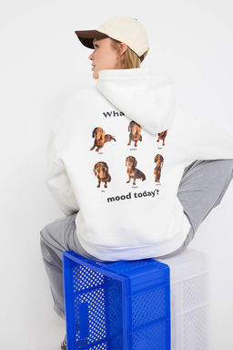 Teen Ekru Orme Sweatshirt TWOAW26SW00058 - Trendyolmilla фото 2