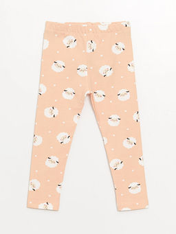 Beli Lastikli Bask?l? K?z Bebek Tayt 2li - Waikiki фото 2