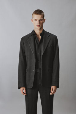BLAZER TRAJE VISCOSA - C??AMO / Negro - Zara фото 2