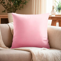 Подушка декоративная Этель цв. розовый, 30*30см, велюр  фото 5