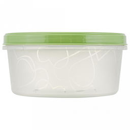 "Sugar&Spice" Банка для сыпучих продуктов пластмассовая "Vanilla" 0,4л, д12см, h5,6см, завинчивающаяся крышка, фисташковый (Россия)