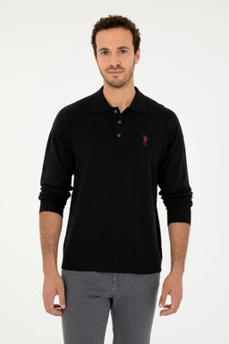 Erkek Siyah Basic Kazak