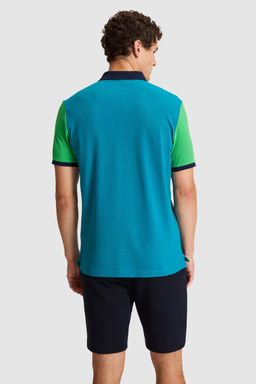 Erkek Petrol Regular Fit Polo Yaka TiЕГrt - U.s. polo assn фото 5