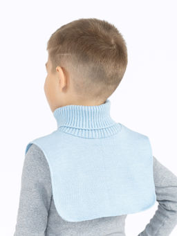 Манишка вязаная черная Ш-111 (48-54)