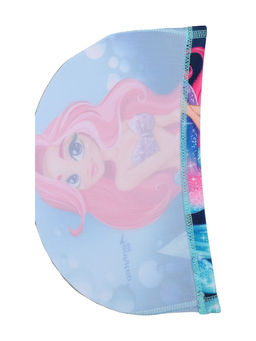 Шапочка для плавания ONLYTOP Swim «Русалка», детская, тканевая, обхват 46-52 см