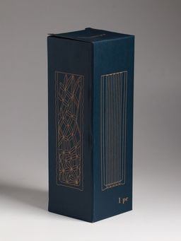 Ваза Бритт, размытие, 24?8 см, стекло, прозрачная