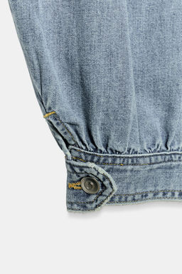 JEANS TRF BALLOON TIRO MEDIO / Azul claro - Zara фото 7