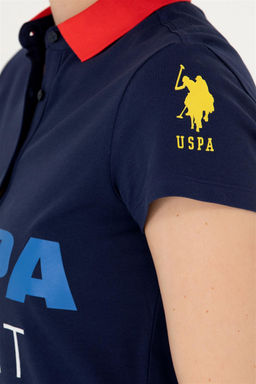 Женское темно-синее вязаное платье - U.s. polo assn фото 7