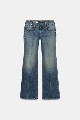 JEANS TRF BOOTCUT TIRO BAJO / Azul - Zara фото 7