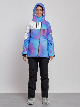 Горнолыжный костюм женский зимний фиолетового цвета 02321F - Mtforce фото 8