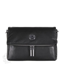 Сумка женская кожаная 0531CH black Polina&Eiterou  фото 3